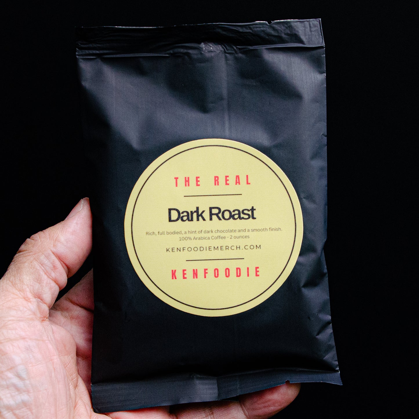 2 ounce pouch - dark roast coffee