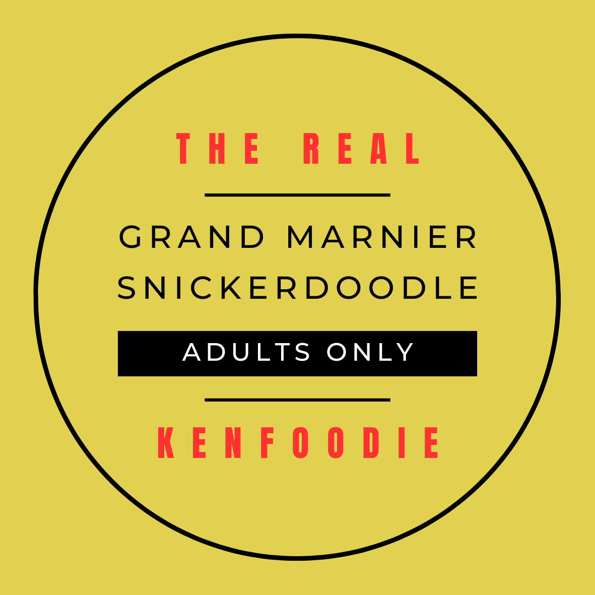 Grand Marnier Snickerdoodle Snack Pack