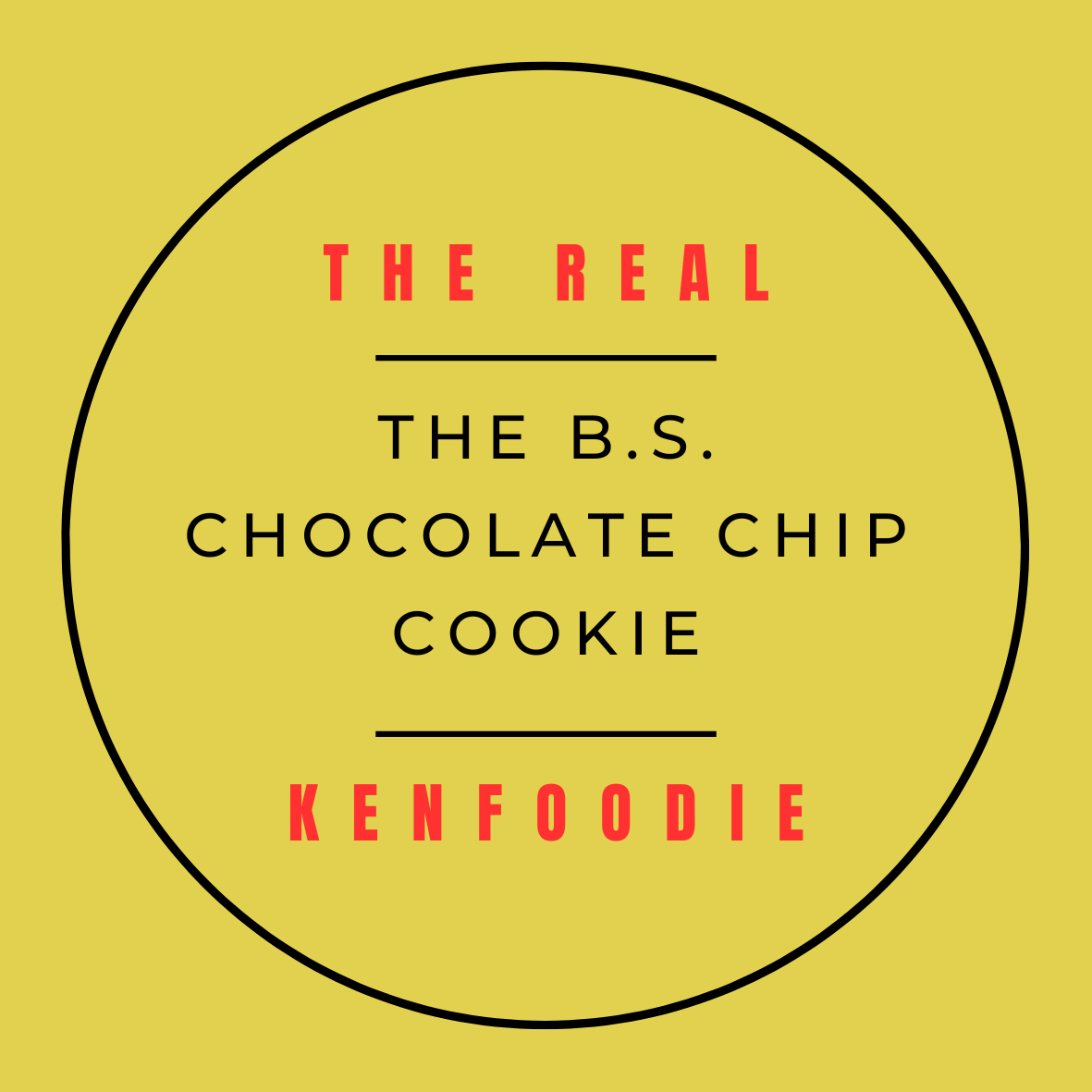 B.S. Chocolate Chip Cookie Snack Pack