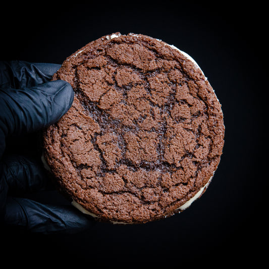 Fudgy Brownie Sandwich Cookies