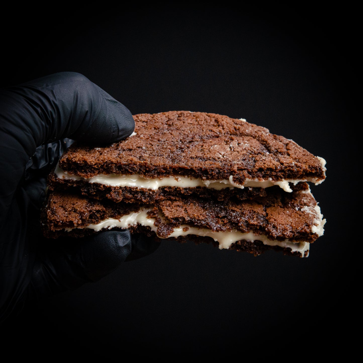 Fudgy Brownie Sandwich Cookies