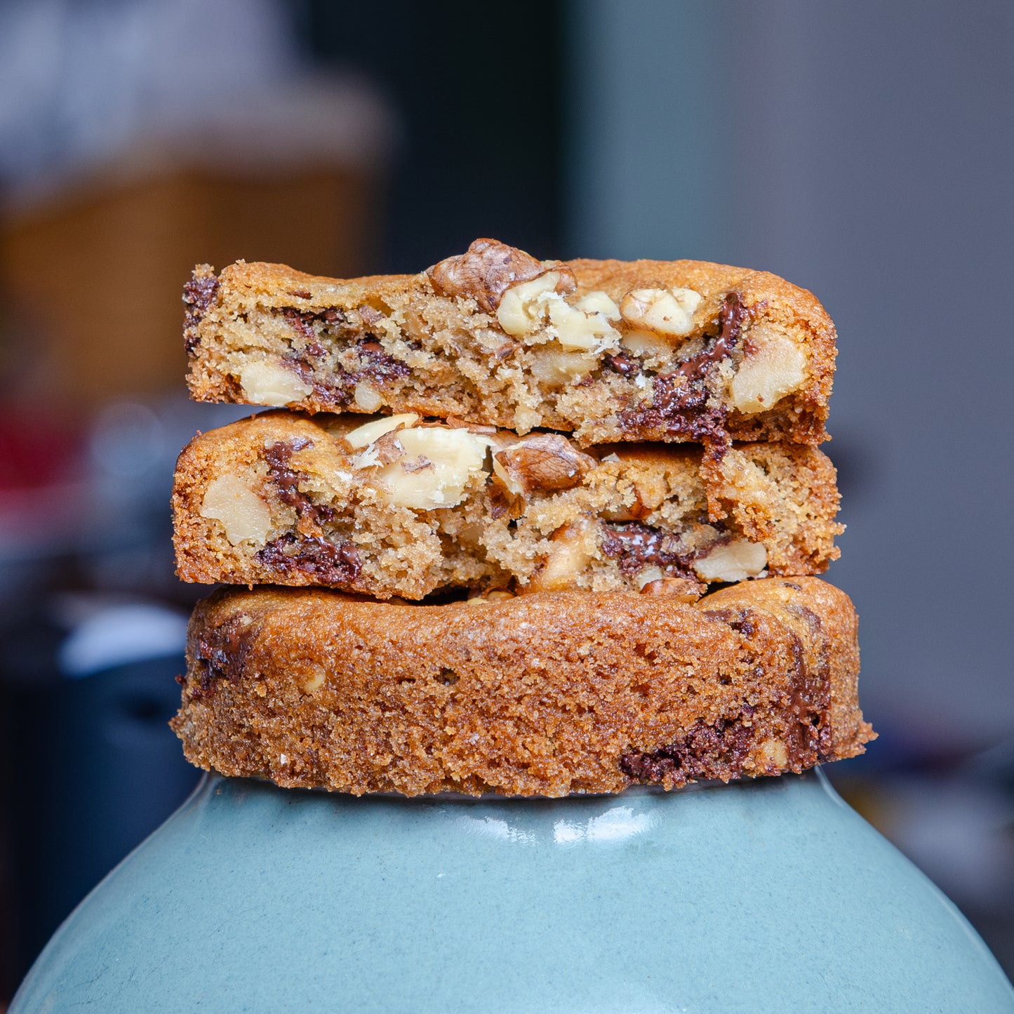 Chewy Walnut Chocolate Chip Cookies